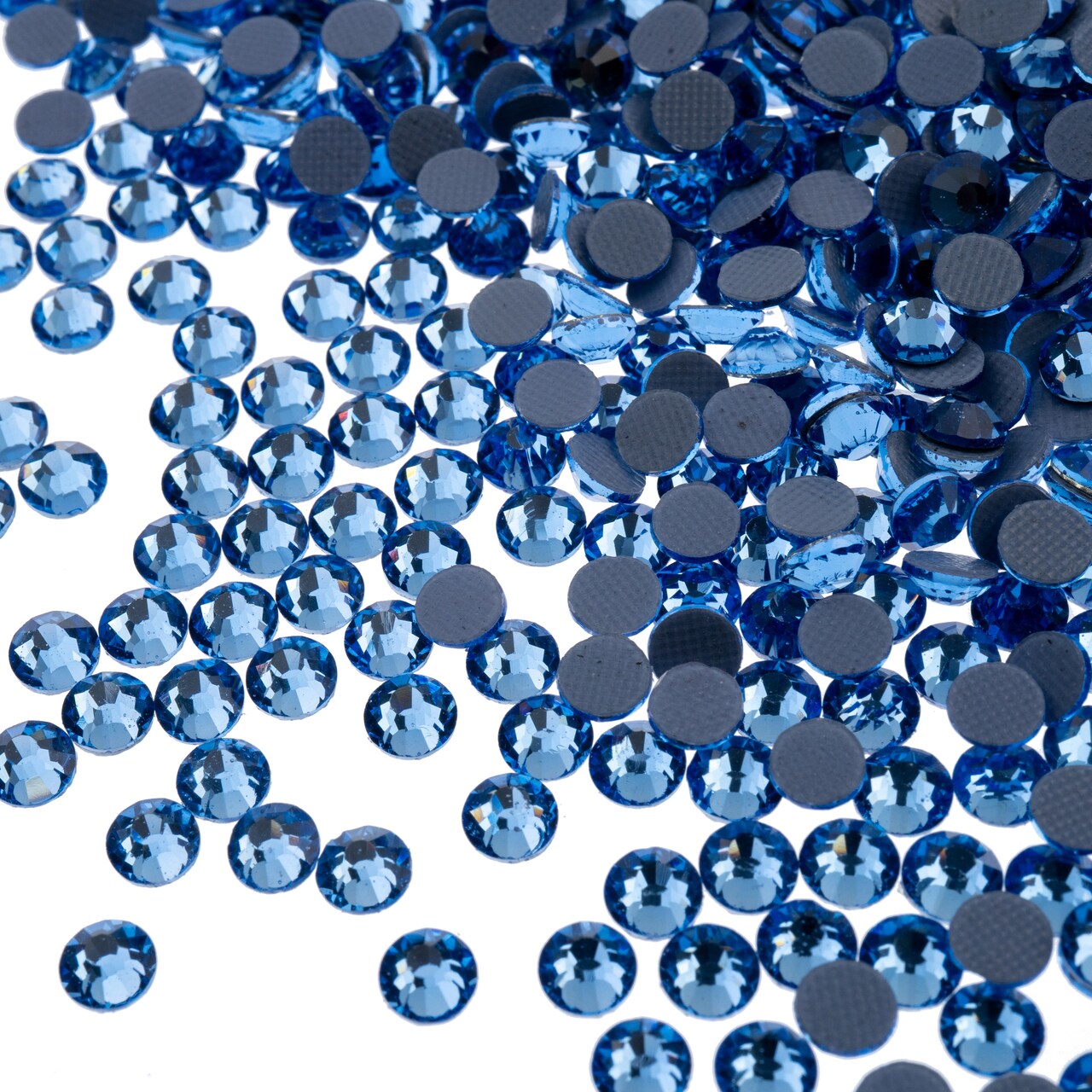 Crystal Lane DIY SS12 (3mm) Hot-fix Glass Flat Backs Rhinestones, 1440pcs